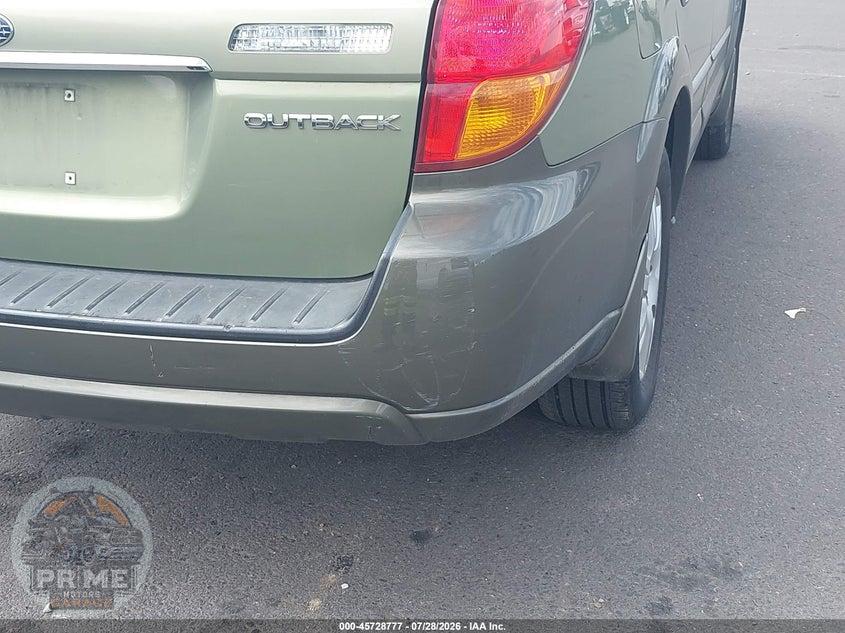 2005 SUBARU OUTBACK 2.5I — фото 6