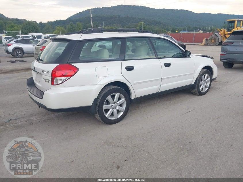 2009 SUBARU OUTBACK 2.5I — фото 4
