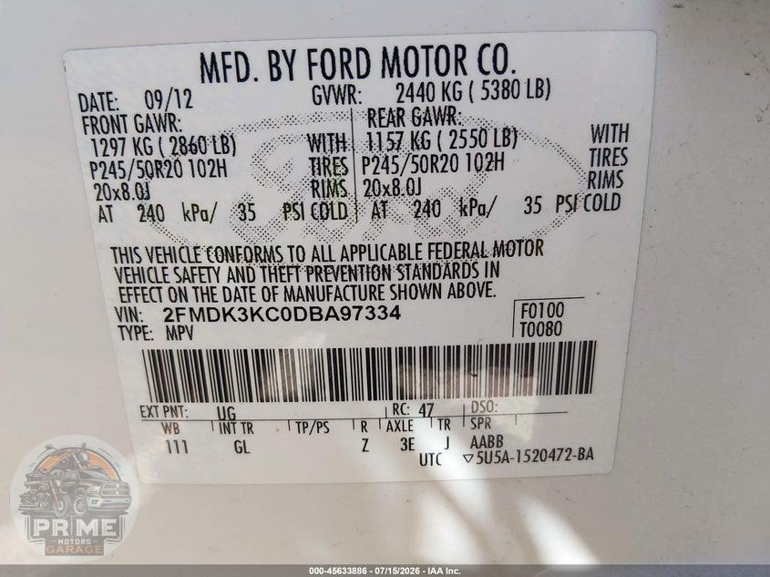 2013 FORD EDGE LIMITED — фото 9