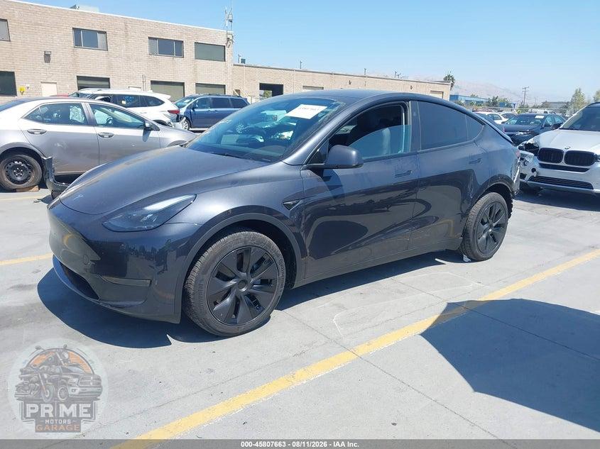 2025 TESLA MODEL Y LONG RANGE DUAL MOTOR REAR-WHEEL DRIVE — фото 2