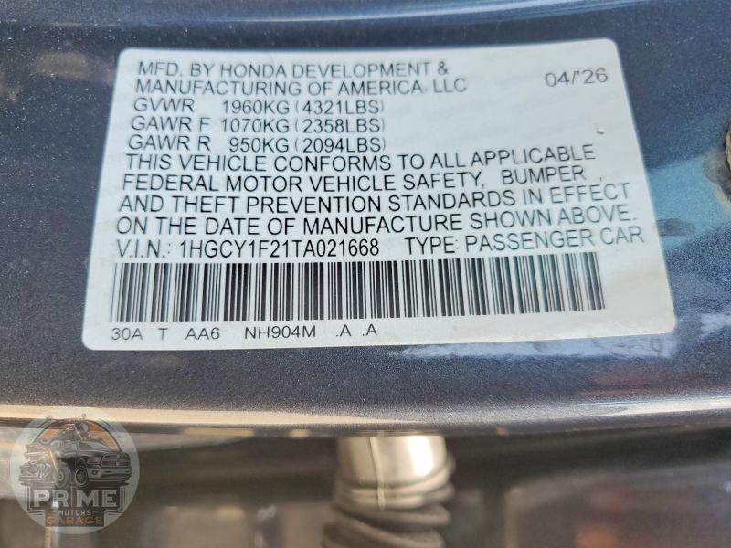 2026 HONDA ACCORD — фото 12