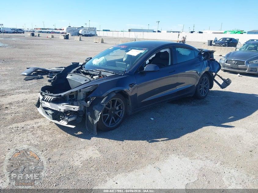 2022 TESLA MODEL 3 LONG RANGE DUAL MOTOR ALL-WHEEL DRIVE — фото 2