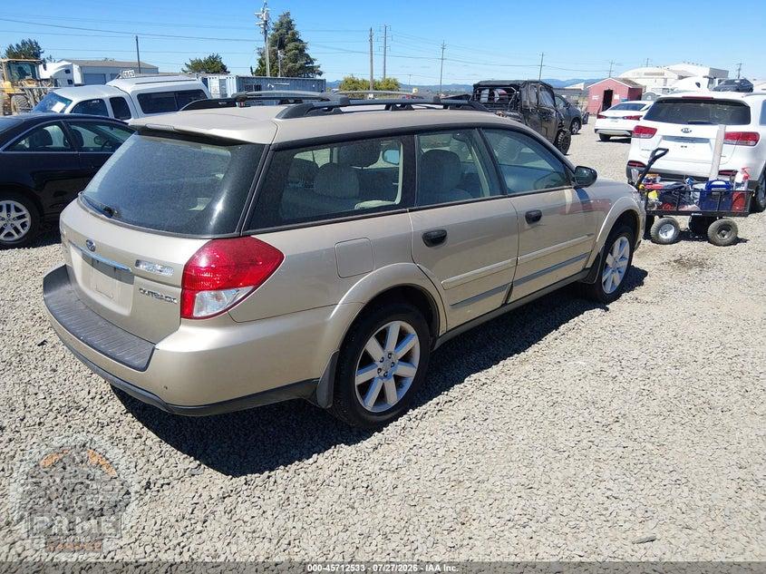 2008 SUBARU OUTBACK 2.5I/2.5I L.L. BEAN EDITION — фото 4