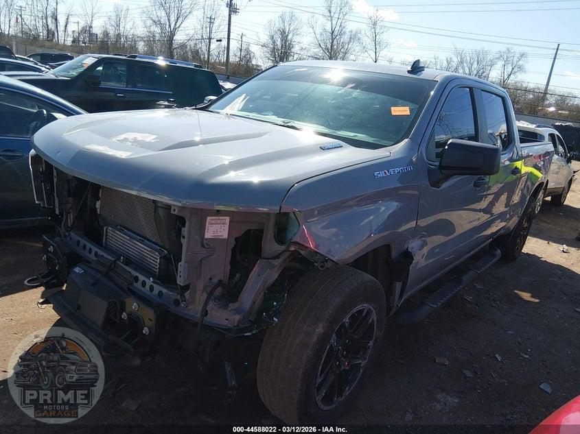 2024 CHEVROLET SILVERADO 1500 4WD  STANDARD BED CUSTOM — фото 2