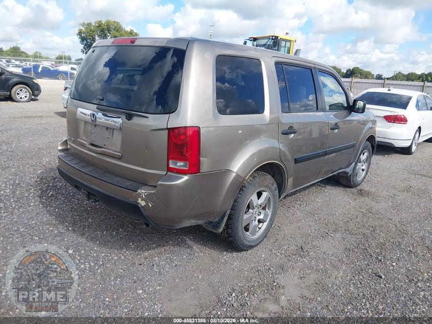 2009 HONDA PILOT LX — фото 4