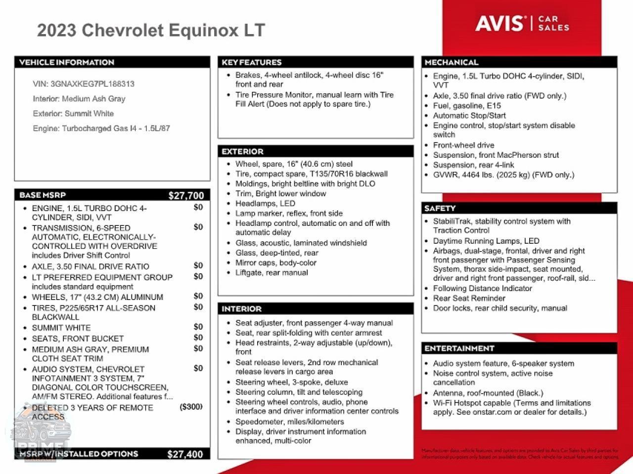 2023 CHEVROLET EQUINOX — фото 13
