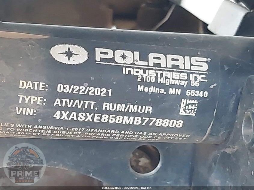 2021 POLARIS SPORTSMAN 850 PREMIUM — фото 10