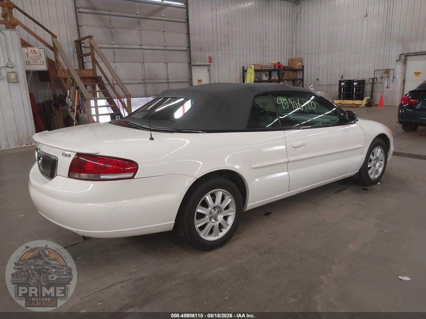 2005 CHRYSLER SEBRING GTC — фото 4
