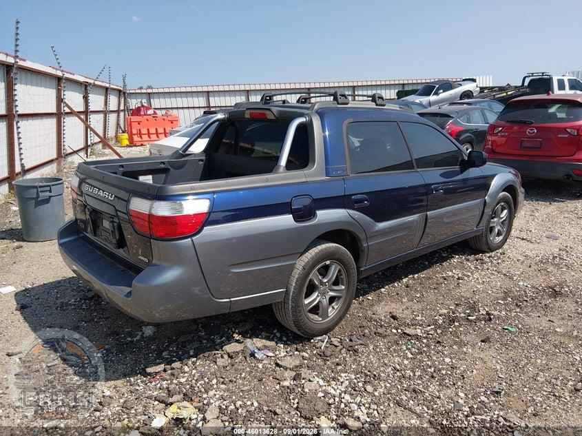 2005 SUBARU BAJA (NATL) TURBO — фото 4