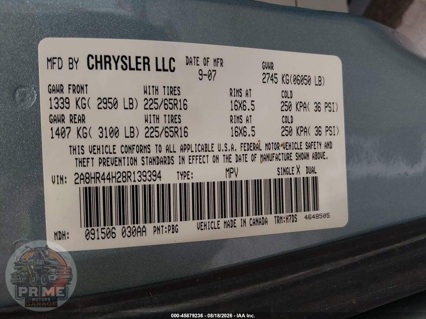 2008 CHRYSLER TOWN & COUNTRY LX — фото 9