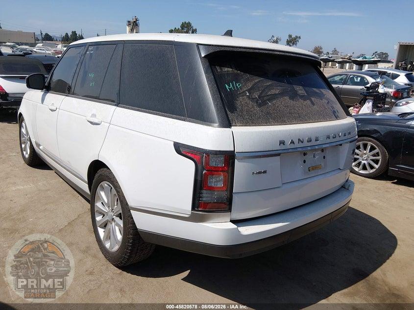 2016 LAND ROVER RANGE ROVER 3.0L V6 SUPERCHARGED HSE — фото 3