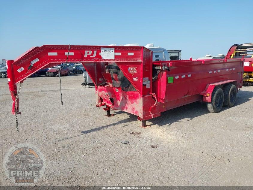 2021 PJ TRAILERS GOOSENECK DUMP TRAILER — фото 2