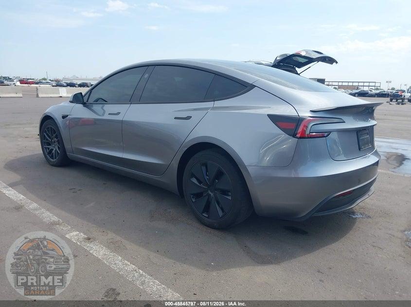 2025 TESLA MODEL 3 LONG RANGE ALL-WHEEL DRIVE — фото 3