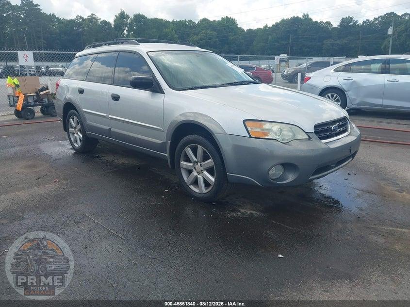 2006 SUBARU OUTBACK 2.5I — фото 1
