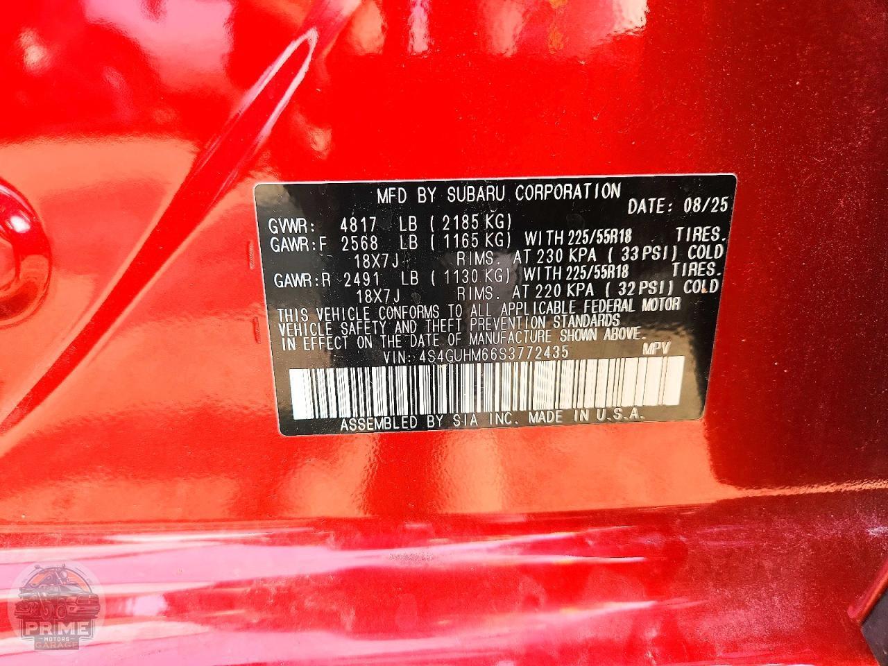 2025 SUBARU CROSSTREK — фото 13