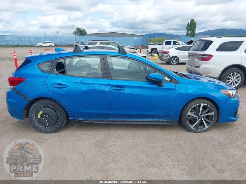 2023 SUBARU IMPREZA SPORT 5-DOOR — фото 12