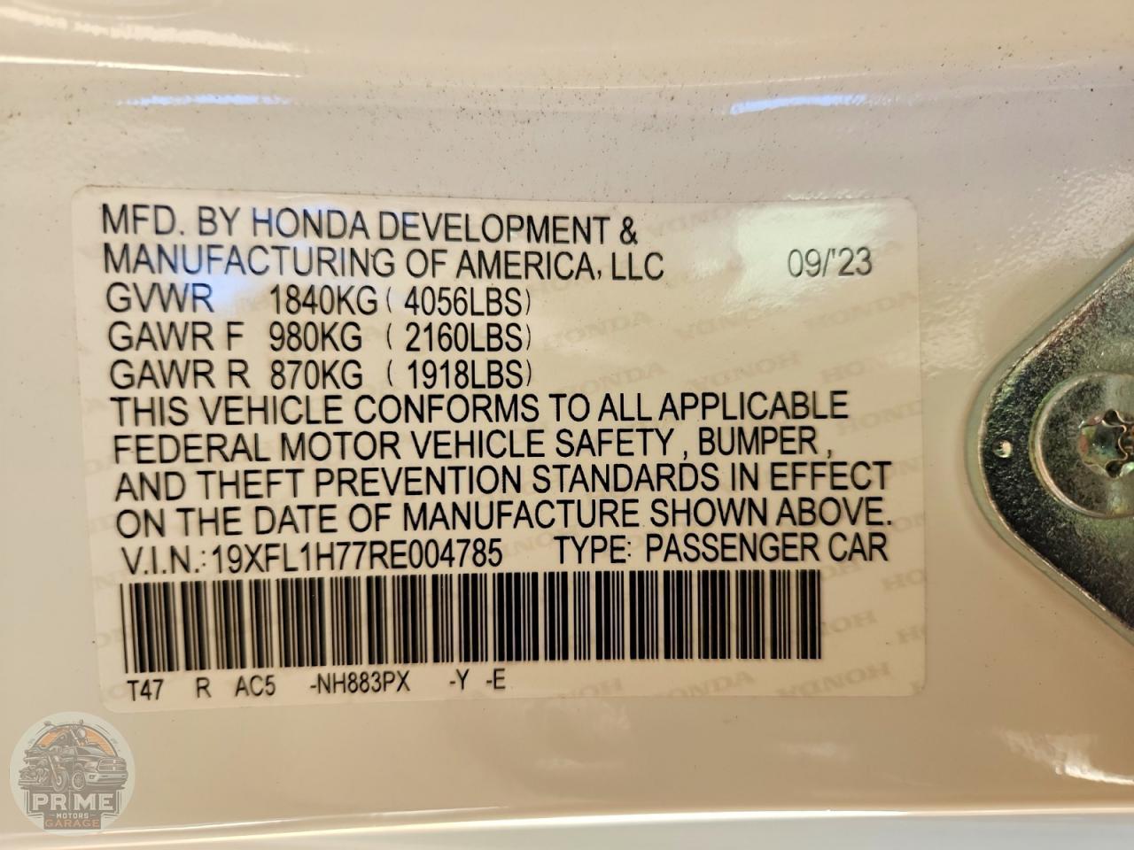 2024 HONDA CIVIC — фото 12