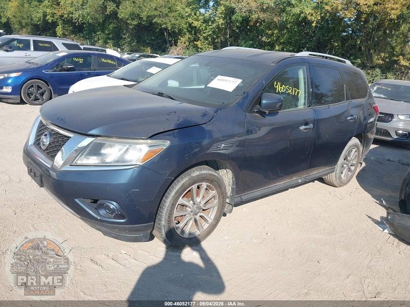 2014 NISSAN PATHFINDER PLATINUM/S/SL/SV — фото 2