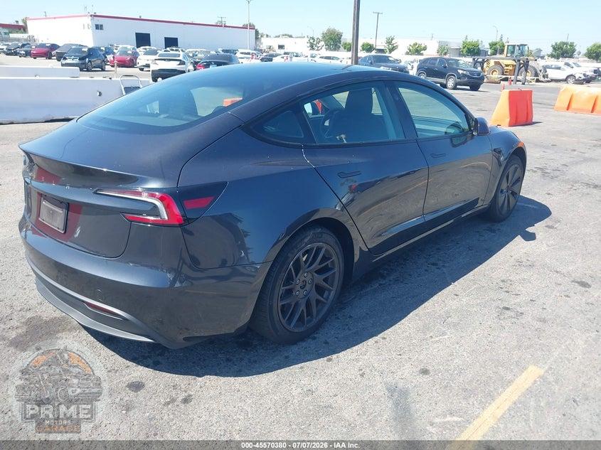 2025 TESLA MODEL 3 LONG RANGE REAR-WHEEL DRIVE/STANDARD REAR-WHEEL DRIVE — фото 4