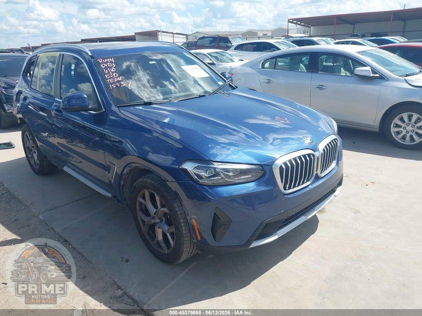 2022 BMW X3 SDRIVE30I — фото 1