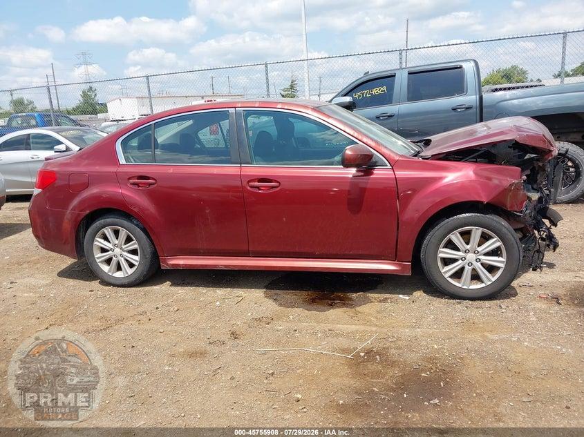 2011 SUBARU LEGACY 2.5I PREMIUM — фото 14