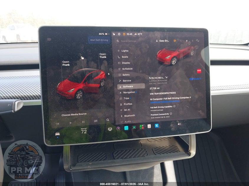 2023 TESLA MODEL Y AWD/LONG RANGE DUAL MOTOR ALL-WHEEL DRIVE — фото 7