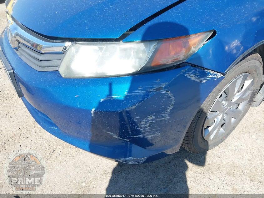 2012 HONDA CIVIC LX — фото 16
