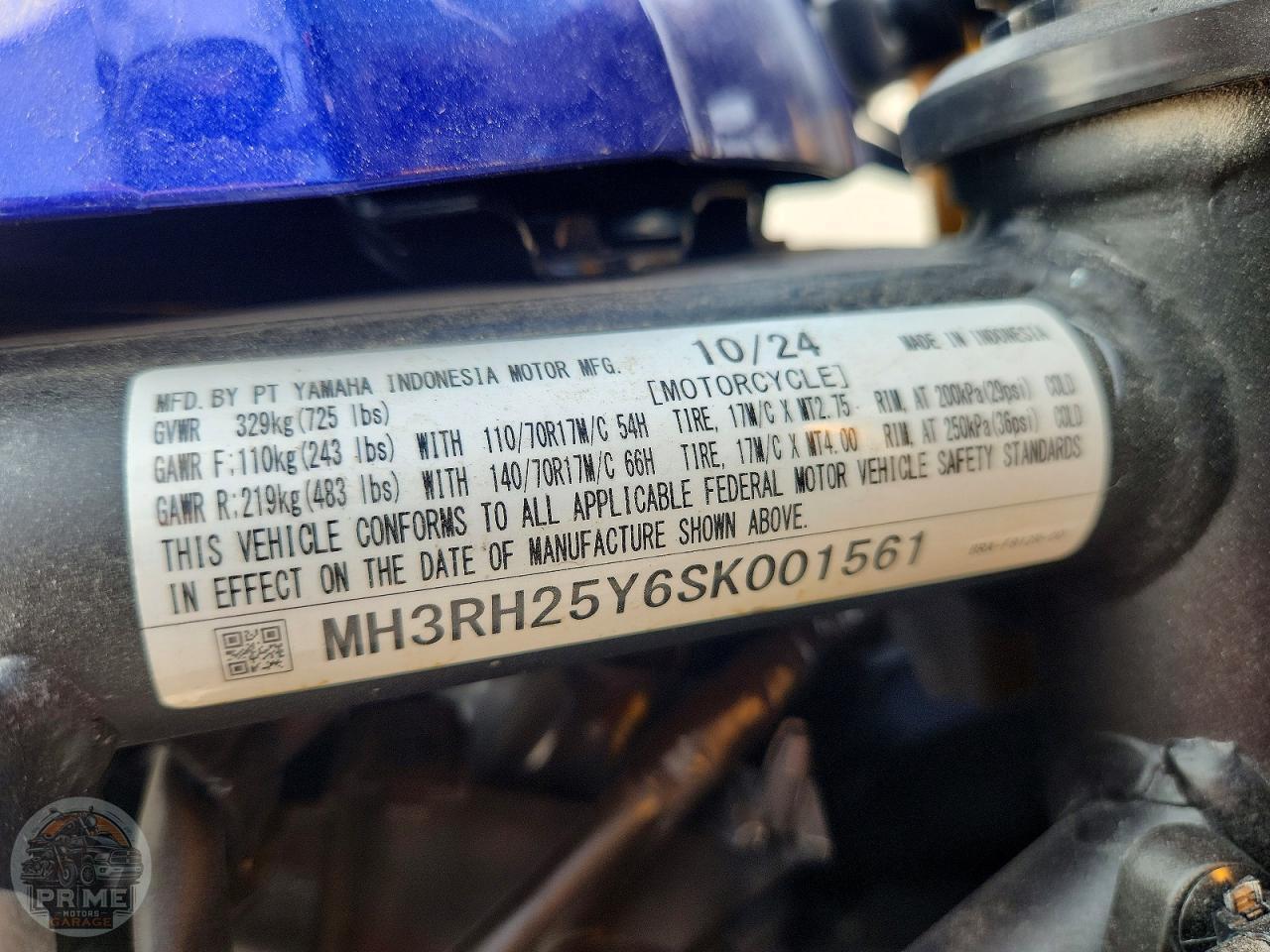 2025 YAMAHA YFZ320 — фото 10