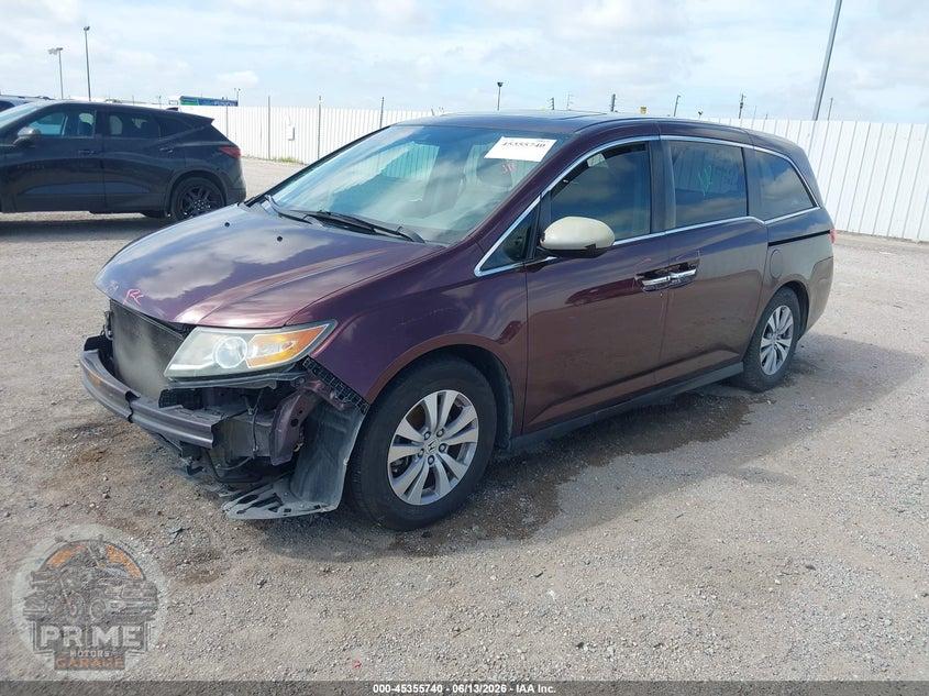 2014 HONDA ODYSSEY EX-L — фото 2