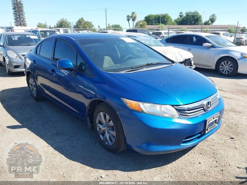 2012 HONDA CIVIC LX — фото 1