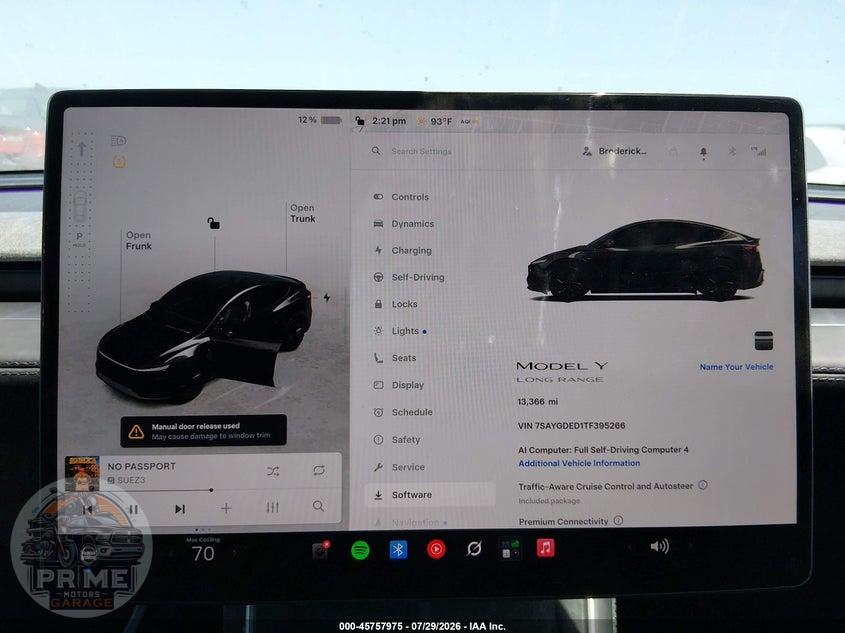 2026 TESLA MODEL Y PREMIUM REAR-WHEEL DRIVE/REAR-WHEEL DRIVE — фото 18