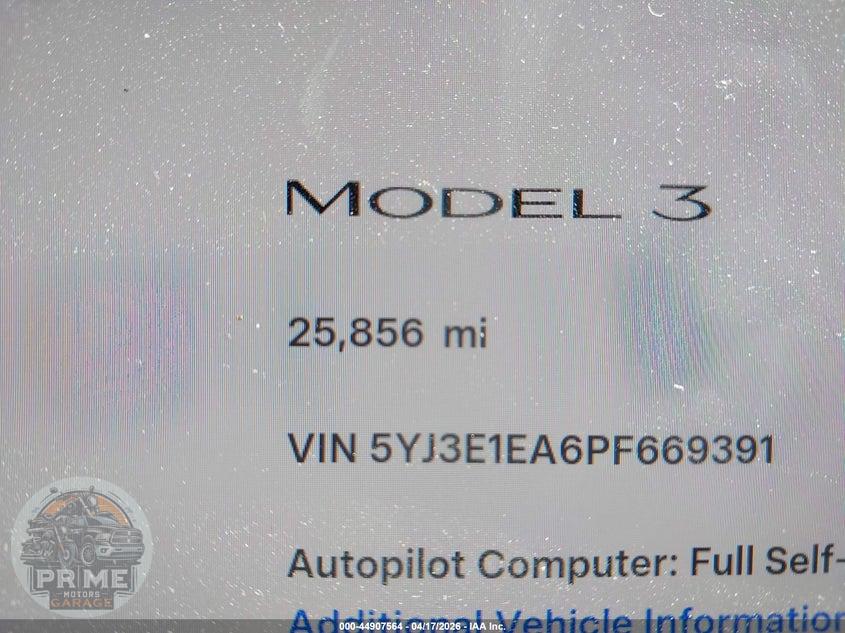 2023 TESLA MODEL 3 REAR-WHEEL DRIVE — фото 16