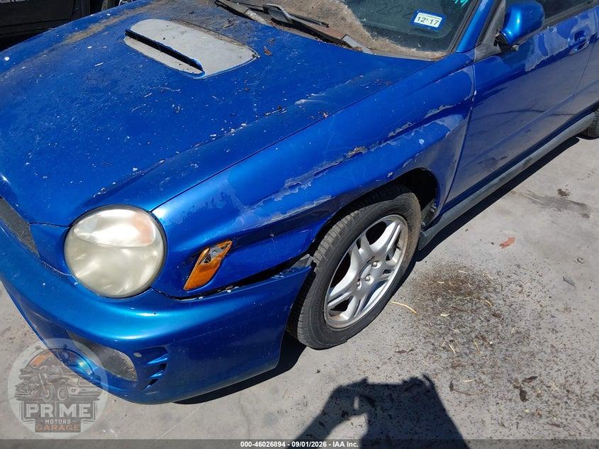 2002 SUBARU IMPREZA WRX — фото 6