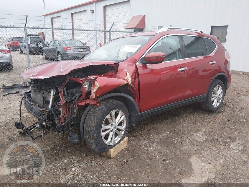 2016 NISSAN ROGUE SV — фото 2