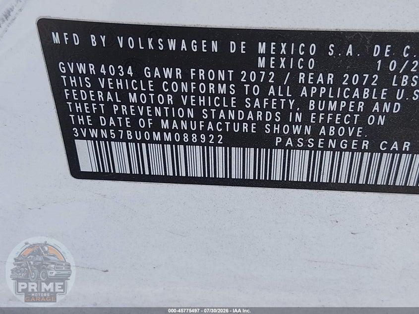 2021 VOLKSWAGEN JETTA 1.4T R-LINE/1.4T S — фото 9