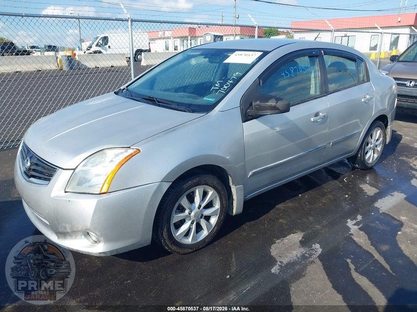 2012 NISSAN SENTRA 2.0 SL — фото 2