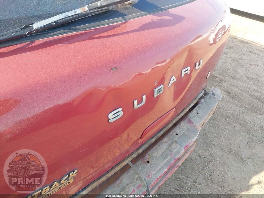 2002 SUBARU IMPREZA OUTBACK SPORT — фото 20