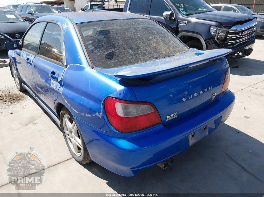2002 SUBARU IMPREZA WRX — фото 3