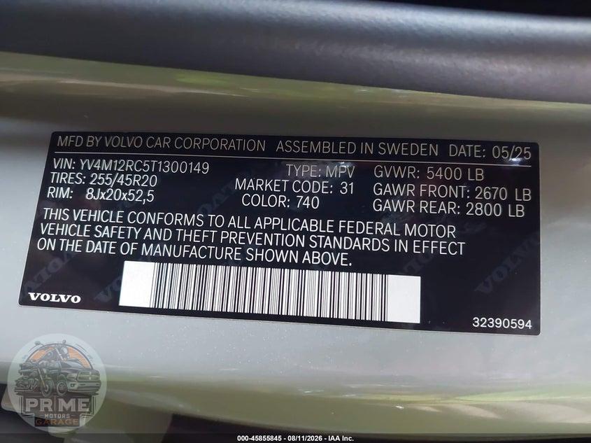 2026 VOLVO XC60 B5 PLUS — фото 9