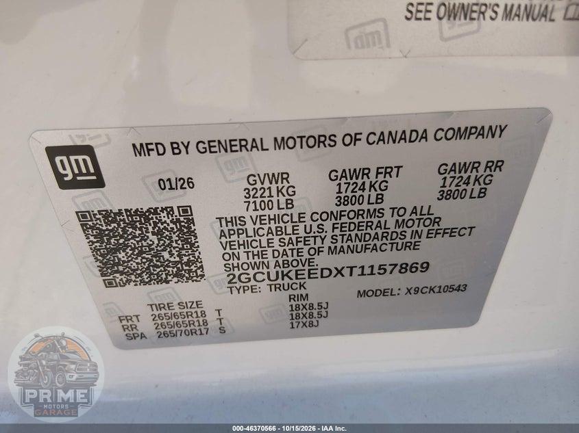 2026 CHEVROLET SILVERADO 1500 4WD  SHORT BED RST — фото 9