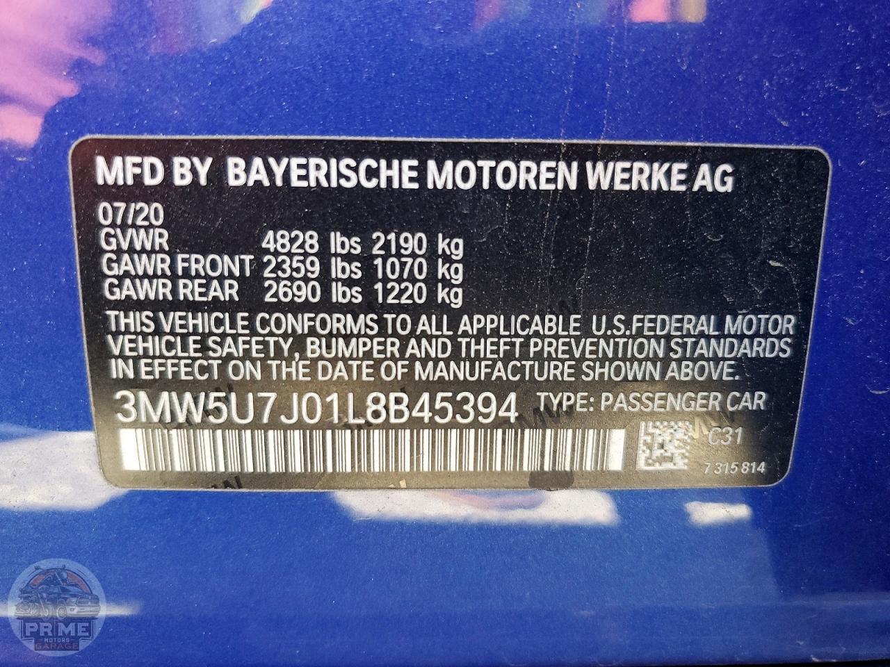 2020 BMW 3 SERIES — фото 12