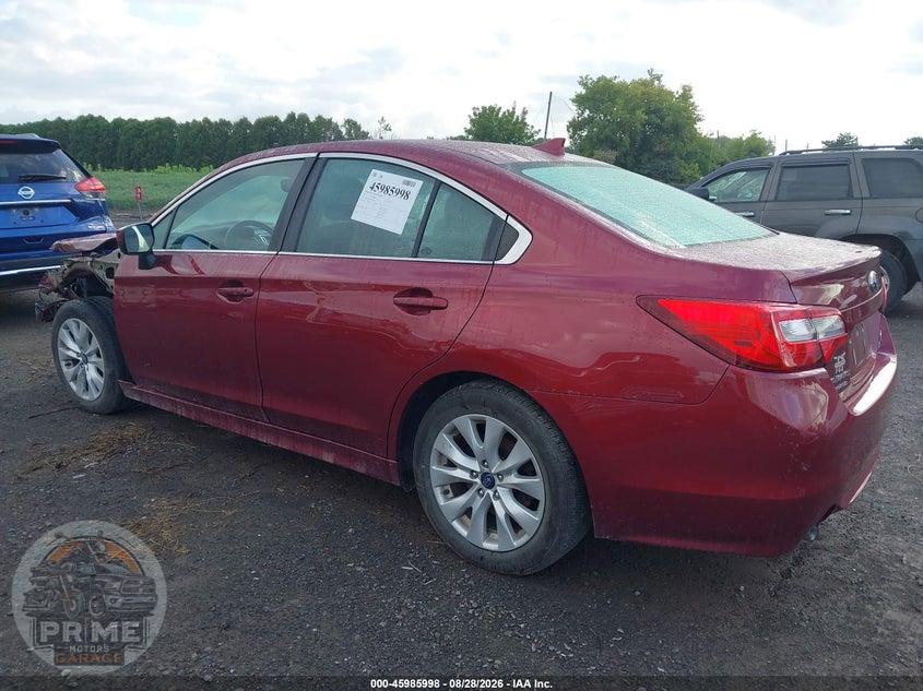 2017 SUBARU LEGACY 2.5I PREMIUM — фото 3
