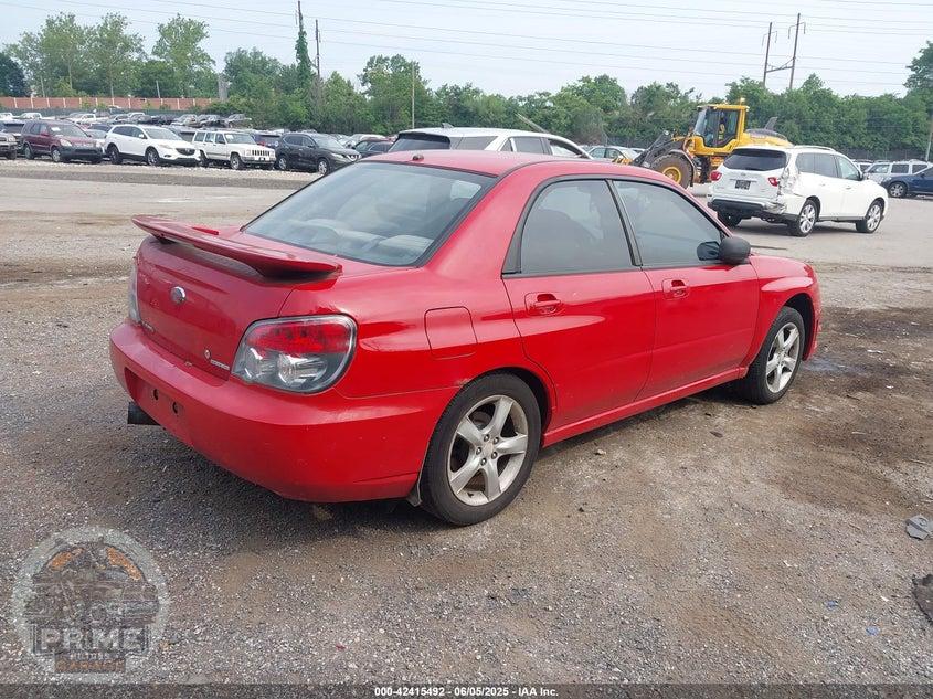 2006 SUBARU IMPREZA 2.5I — фото 4