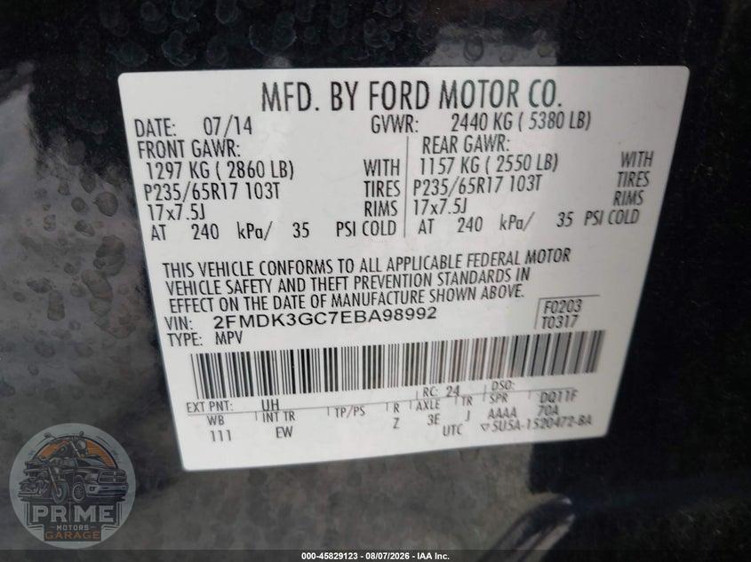 2014 FORD EDGE SE — фото 9