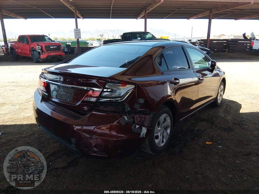 2015 HONDA CIVIC LX — фото 4