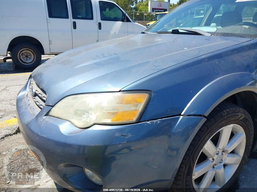 2006 SUBARU OUTBACK 2.5I — фото 6