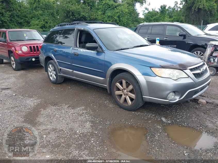 2009 SUBARU OUTBACK 2.5I — фото 1