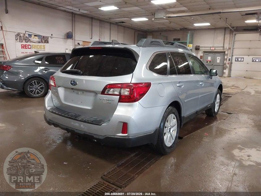 2017 SUBARU OUTBACK 2.5I PREMIUM — фото 4