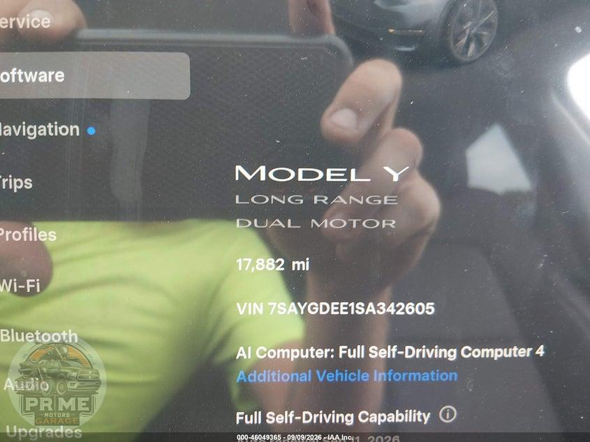 2025 TESLA MODEL Y LONG RANGE DUAL MOTOR ALL-WHEEL DRIVE — фото 15