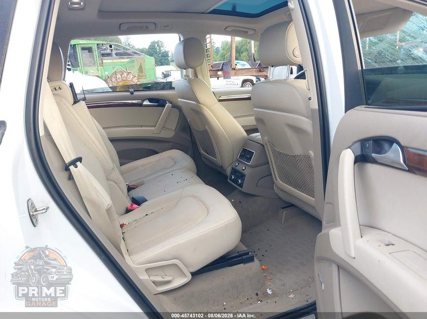 2015 AUDI Q7 3.0T S LINE PRESTIGE — фото 8